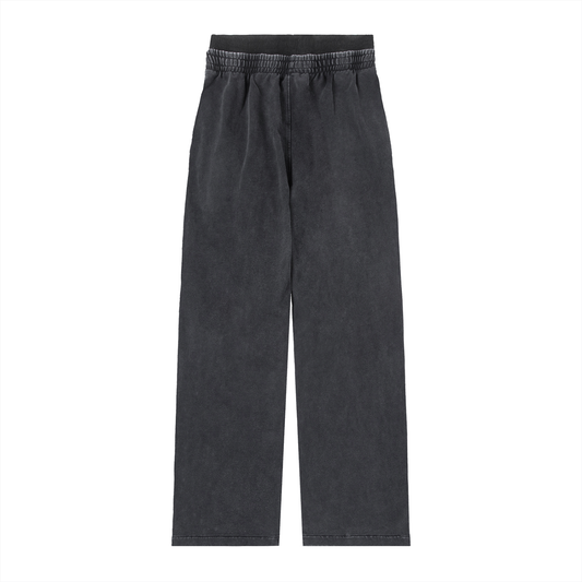 womans Blank style Vintage Washed Waist Pants