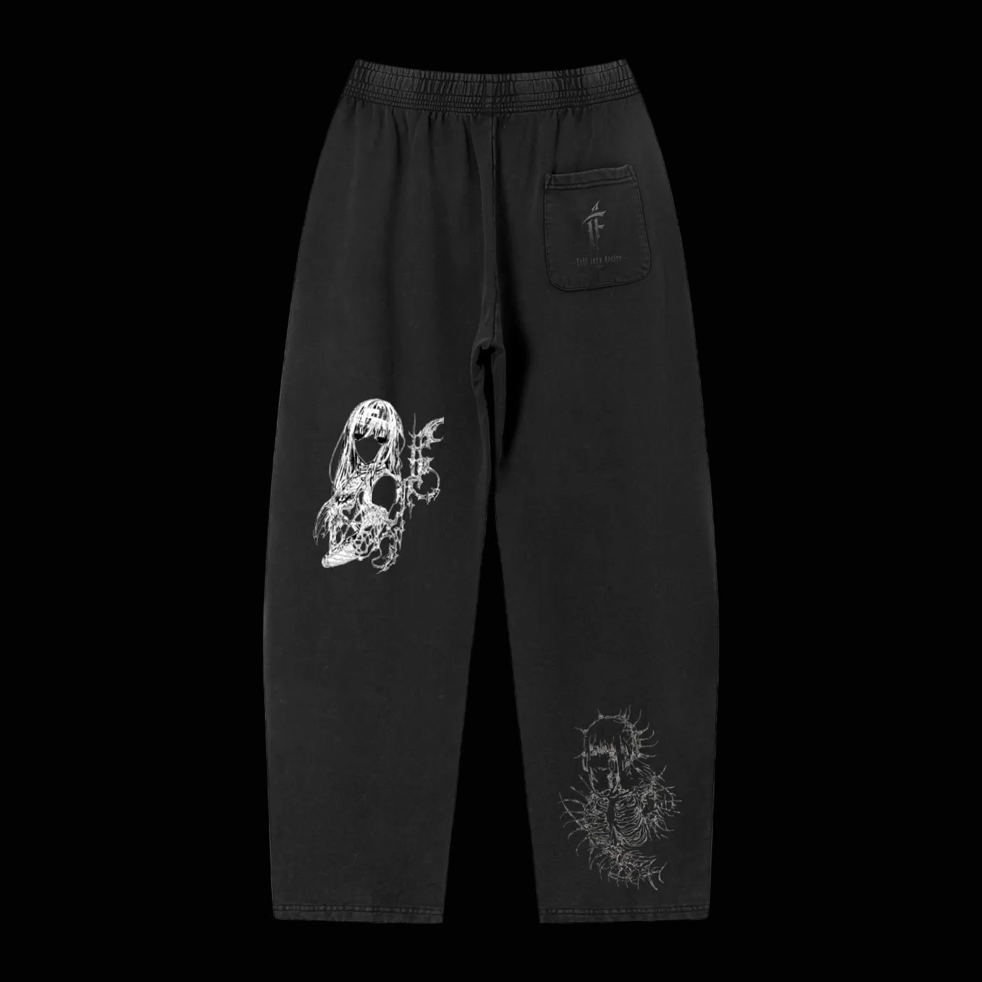 Unisex Vintage Wash Loose Sweatpants