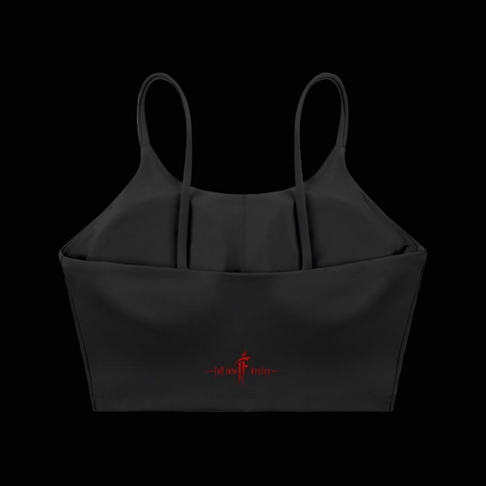 Spaghetti Strap Yoga Sports Bra