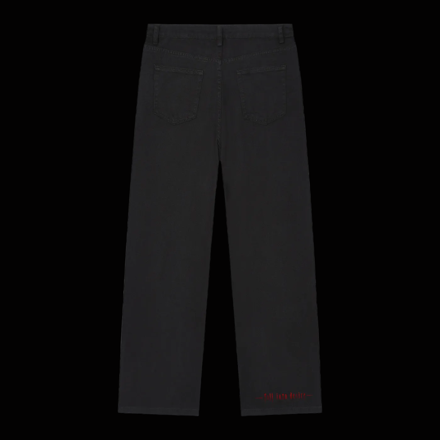 Men’s Vintage Wash Straight Leg Jeans blank edition